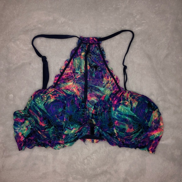 PINK Victoria's Secret Other - Victoria’s Secret PINK rainbow lace bra